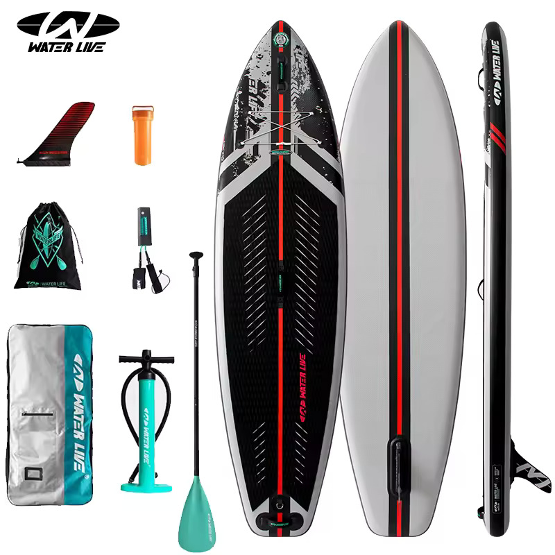 Carbon Fiber Paddle Inflatable Surfboard
