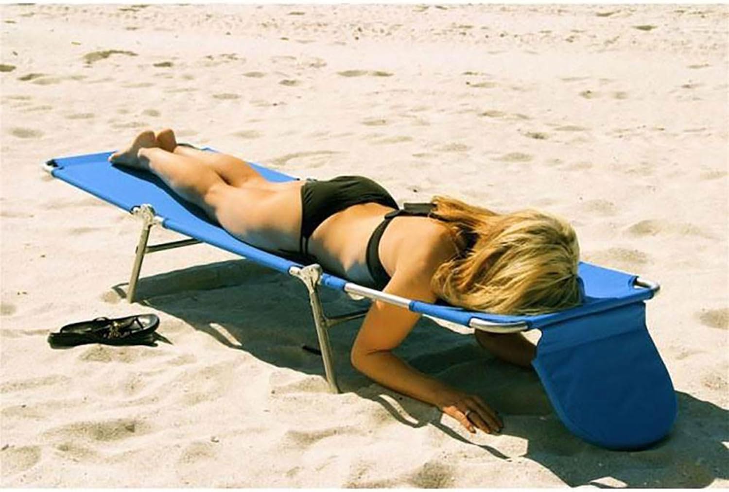 Face Hols Beach Lounge Chair