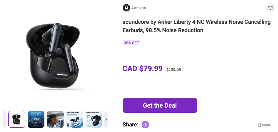 whatsdeal Soundcore Liberty 4 NC